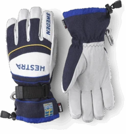 Hestra Army Leather Coach Czone 5-finger