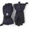 Hestra Gore-Tex Gauntlet Jr. 5-finger - Dark Navy