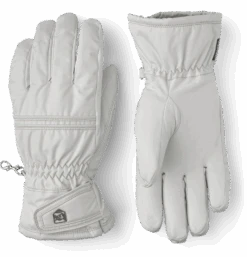 Hestra Primaloft Leather Female 5-finger