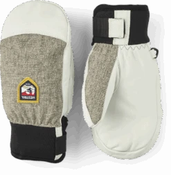 Hestra Army Leather Patrol Jr. Mitt - Light Grey