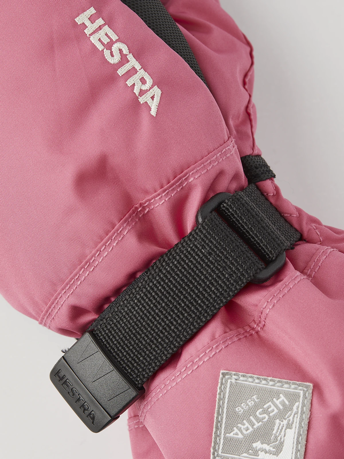 Hestra Gauntlet CZone Jr. Mitt - Fuchsia & Ivory - Image 6