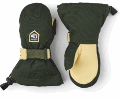 Hestra Abisko Ecocuir Jr. Mitt - Dark Green