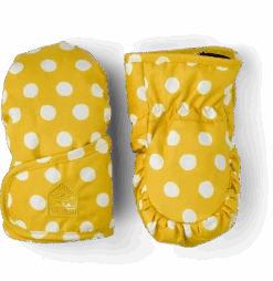 Hestra Kid´s Hygge Mitt - Saffron Print