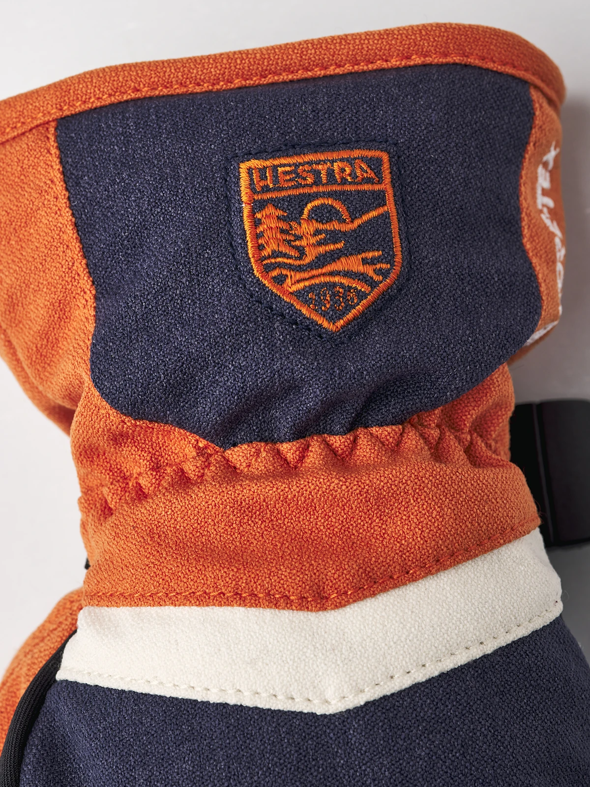 Hestra Gore-Tex Atlas Jr 5-finger - Brick Red - Image 2