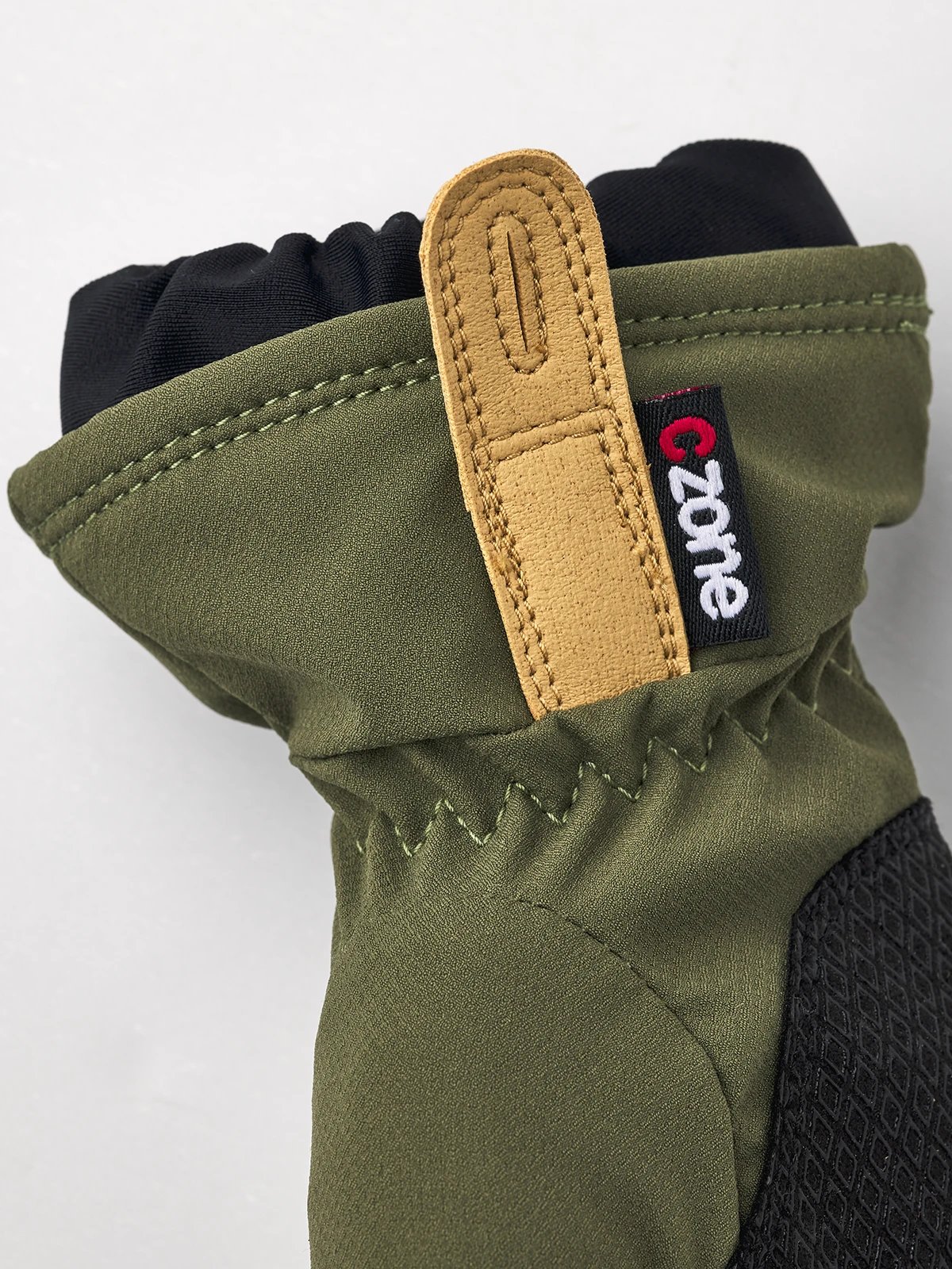 Hestra CZone Pluto Jr Mitt - Olive - Image 4