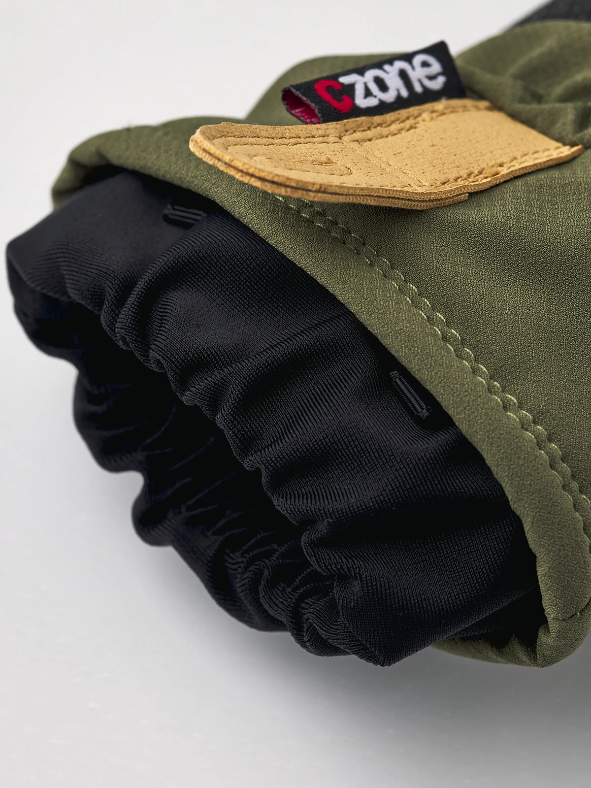Hestra CZone Pluto Jr Mitt - Olive - Image 3